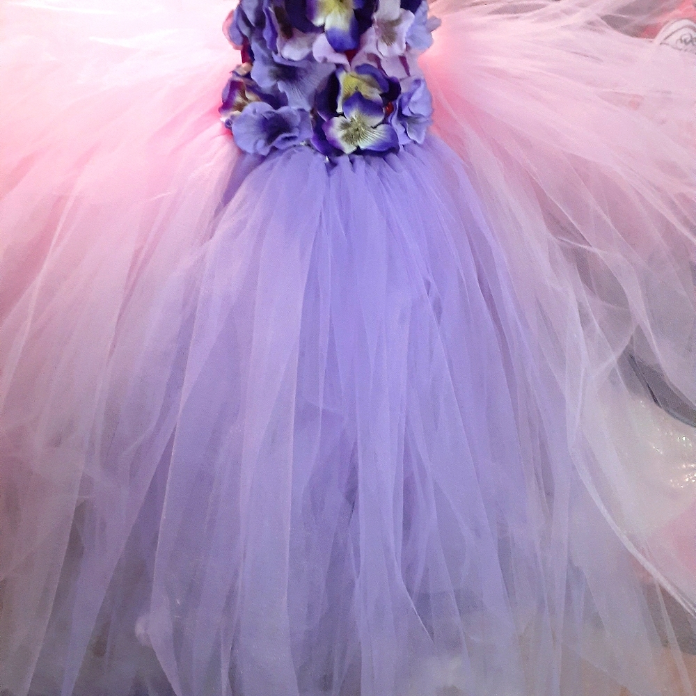 Tutu flower girl